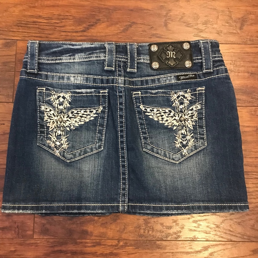 Miss Me Denim Skirt